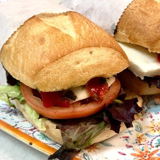 Tomato Mozzarella Sandwich